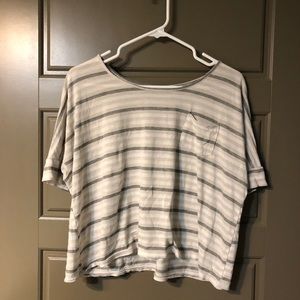 ✨🆓FREE when Bundled: Striped cropped tee